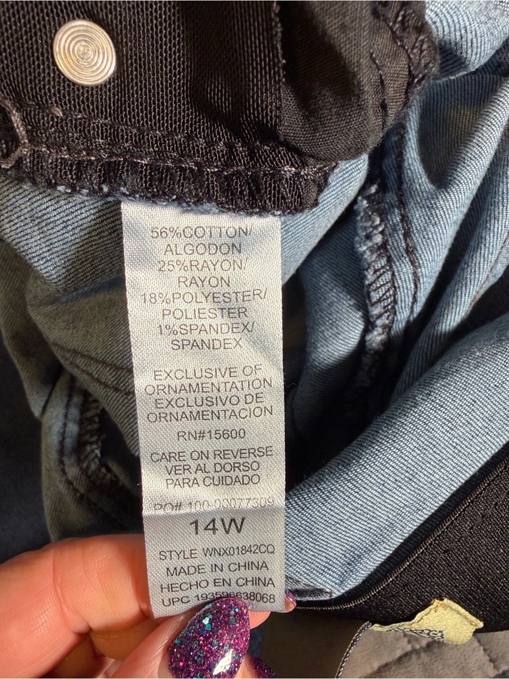 Democracy Ab Solution Jeans 14W - Picture 4 of 5